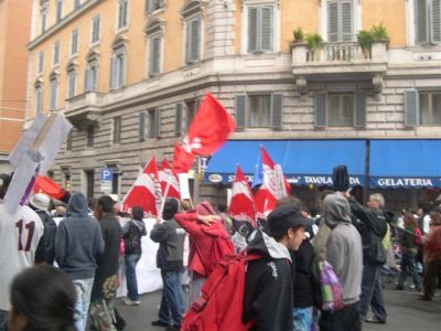 Roma - Manifestazione di Sabato 4 ottobre 2008 contro il razzismo