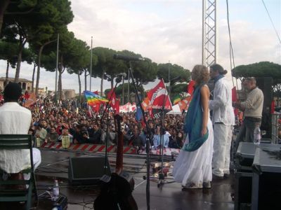 Roma - Manifestazione di Sabato 4 ottobre 2008 contro il razzismo