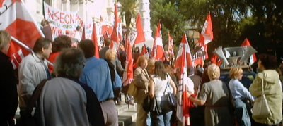 Sciopero del 14 ottobre 2002 contro i tagli agli organici del personale docente e ATA previsti nella legge finanziaria